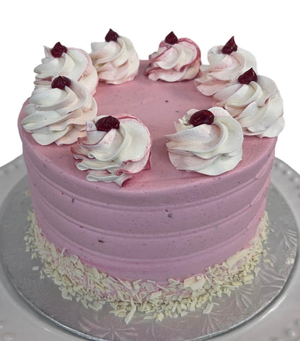 Red Velvet Raspberry Cake