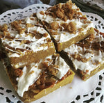 Pumpkin Dulce de Leche Blondies